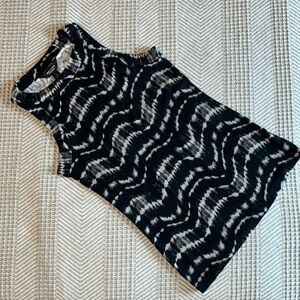 Simply Vera Wang ribbed tank tie dye S